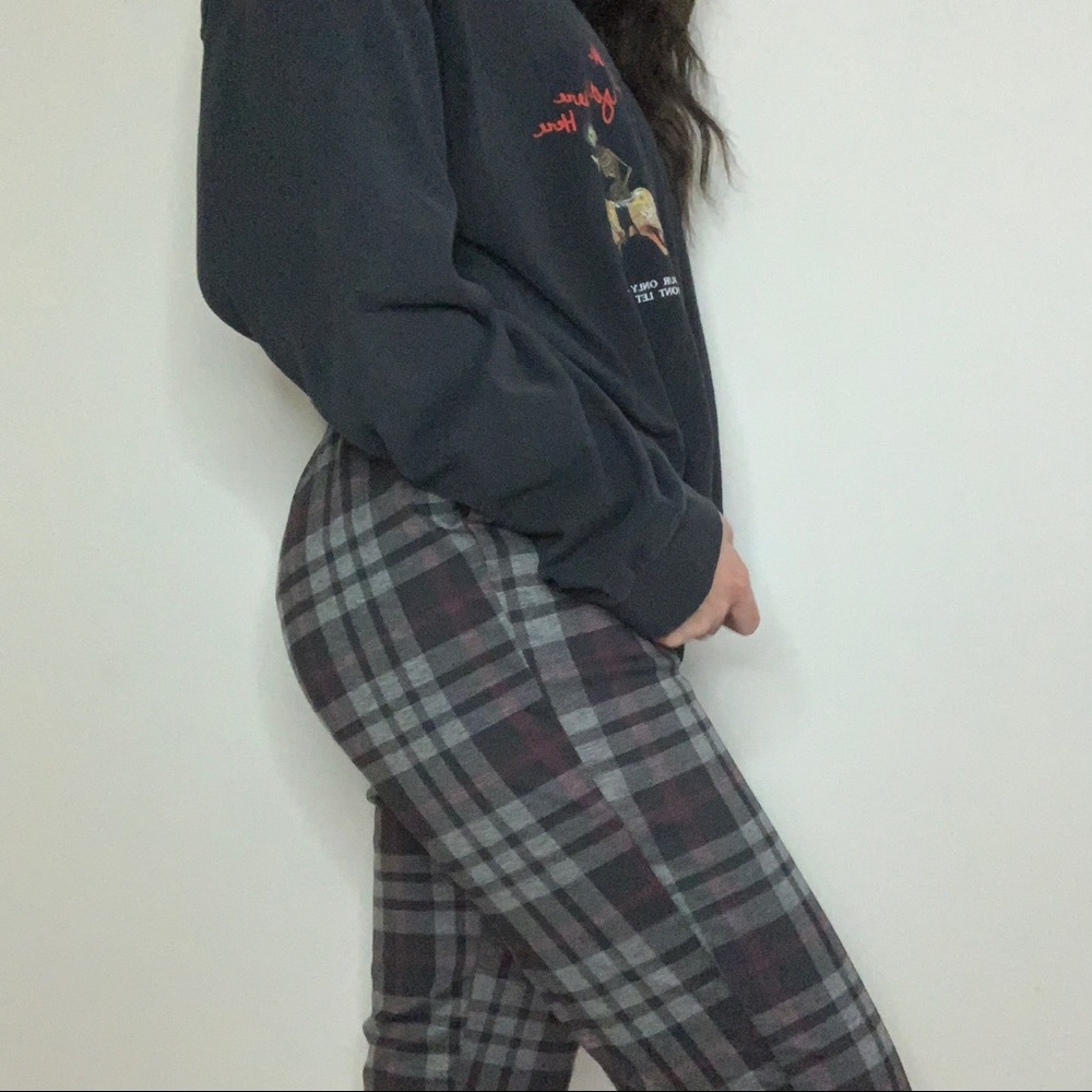 Plaid pants